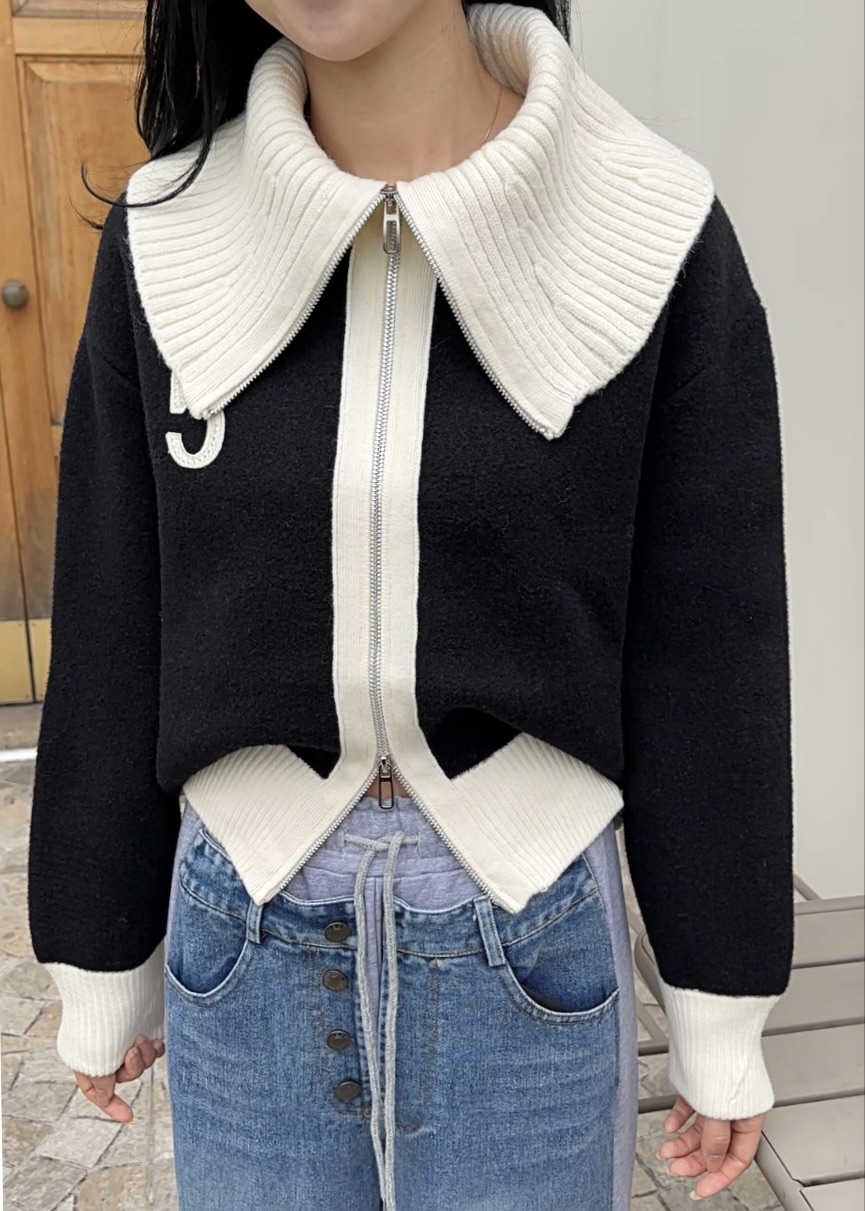 CLASSY-O東大門㊣代購女士新品推薦人氣25秋冬休閑熱賣針織衫CLASSY-O針織衫圖色2