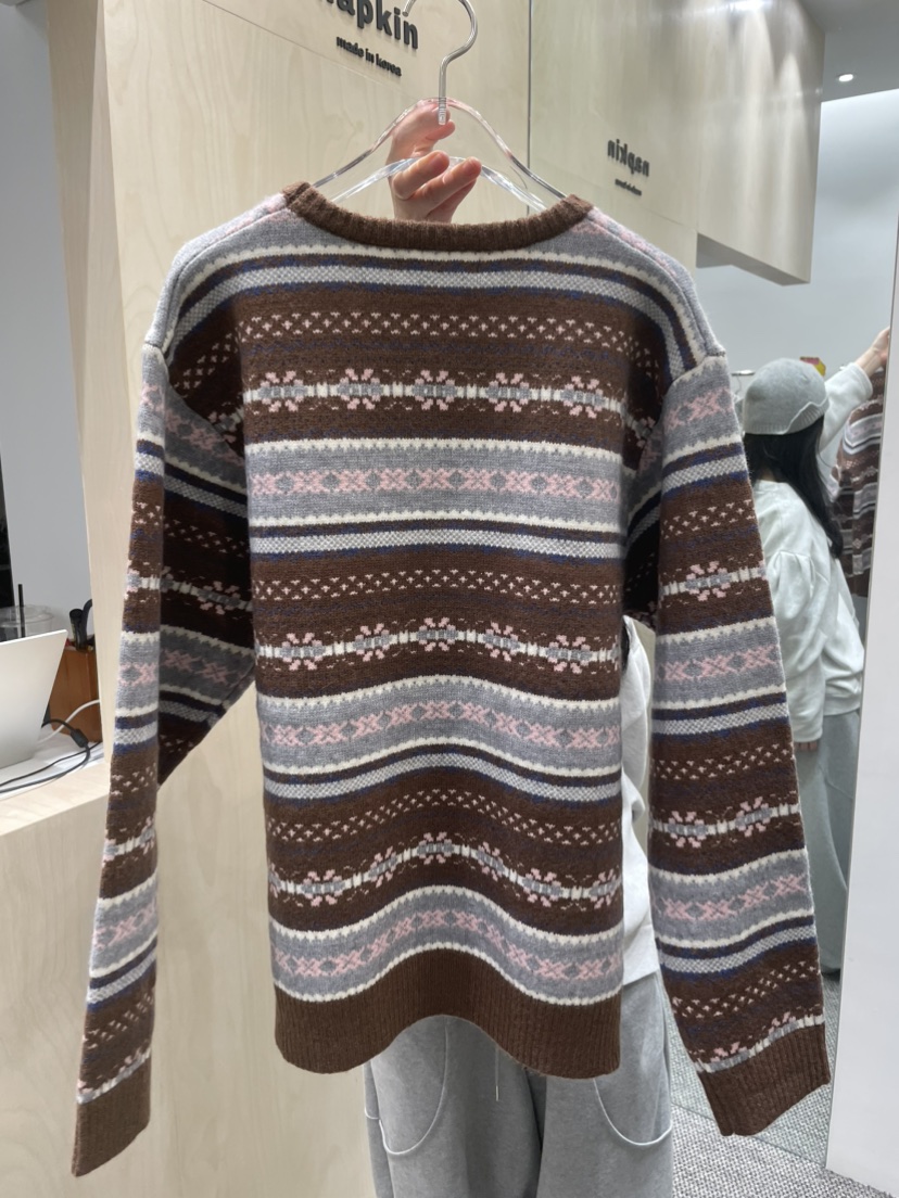 ANNA VERRY-P東大門㊣直郵女士新品時尚人氣職業25秋冬針織衫ANNA VERRY-P針織衫