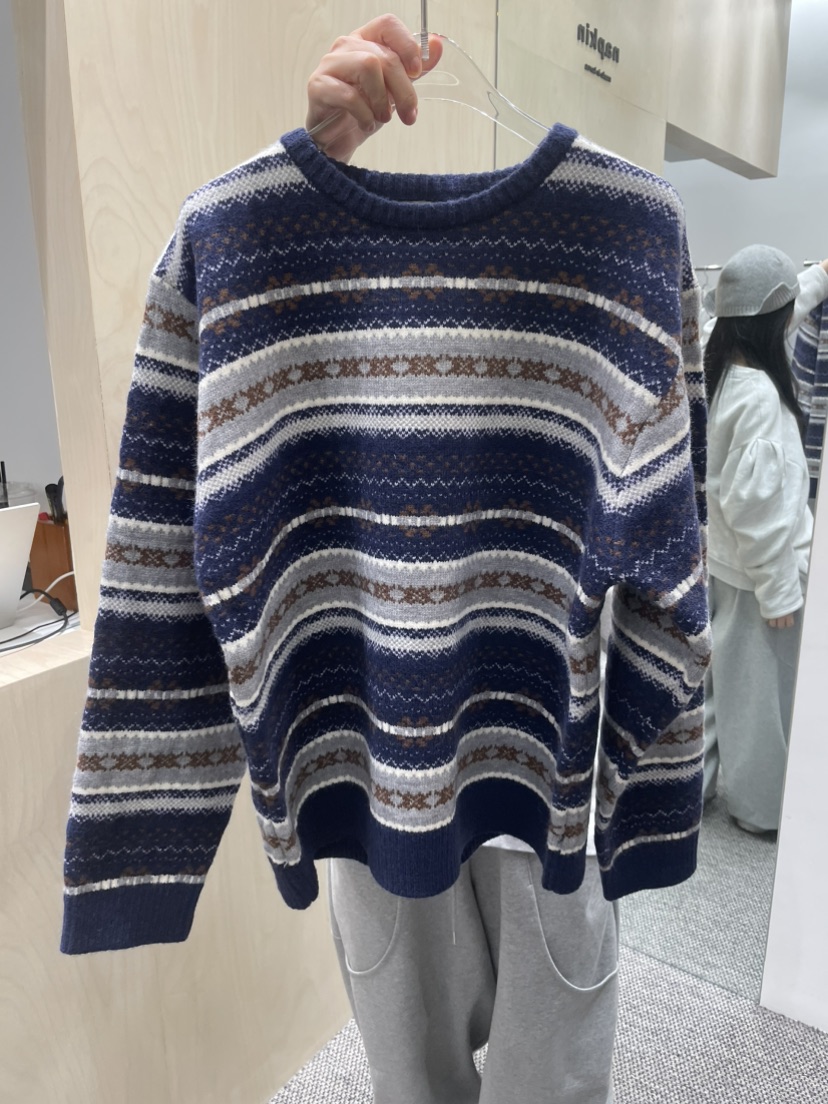 ANNA VERRY-P東大門㊣直郵女士新品時尚人氣職業25秋冬針織衫ANNA VERRY-P針織衫圖色2