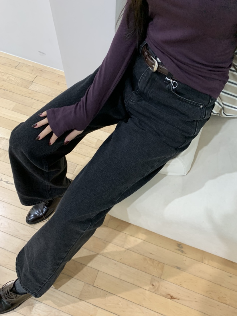 MURMUR東大門㊣實拍女士新款人氣熱賣休閑25秋冬推薦牛仔褲MURMUR牛仔褲