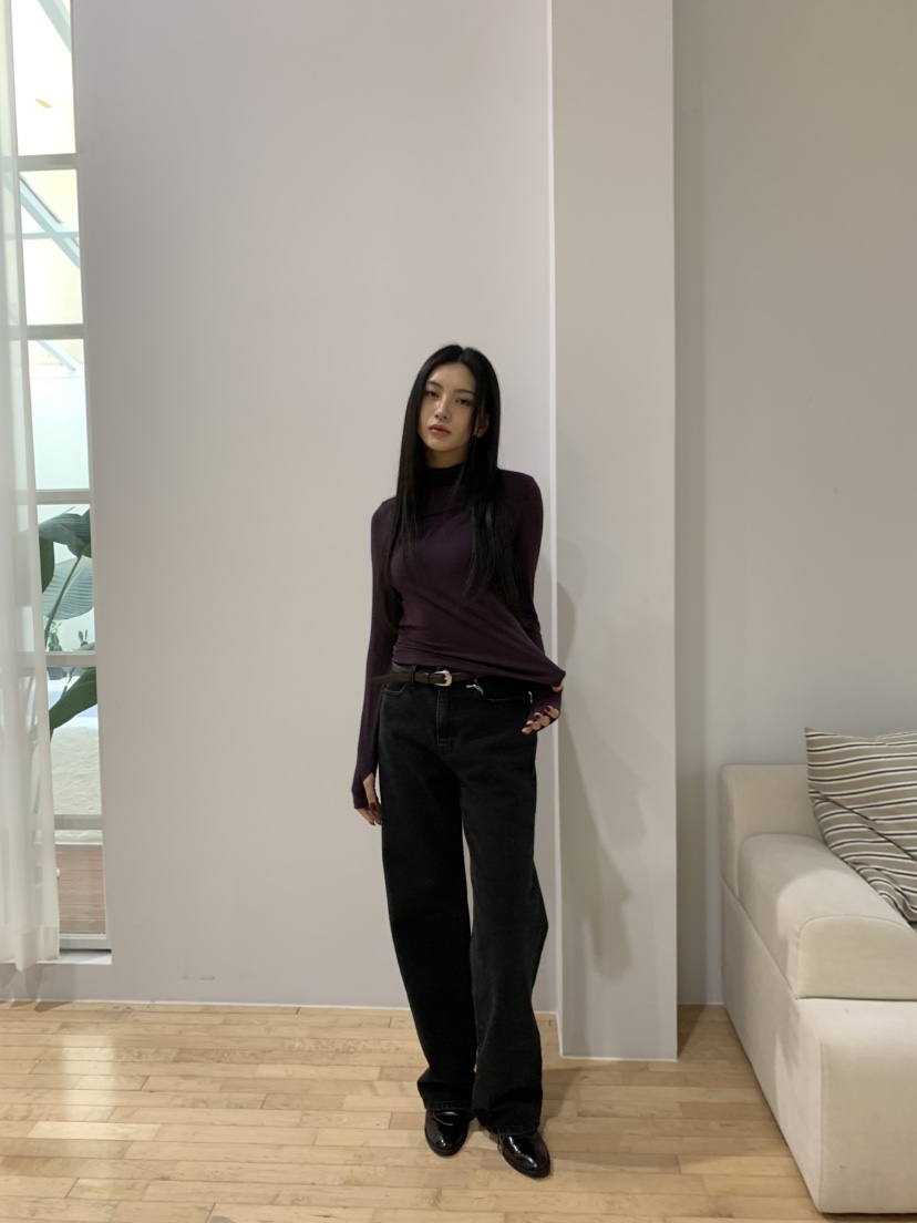 MURMUR東大門㊣實拍女士新款人氣熱賣休閑25秋冬推薦牛仔褲MURMUR牛仔褲