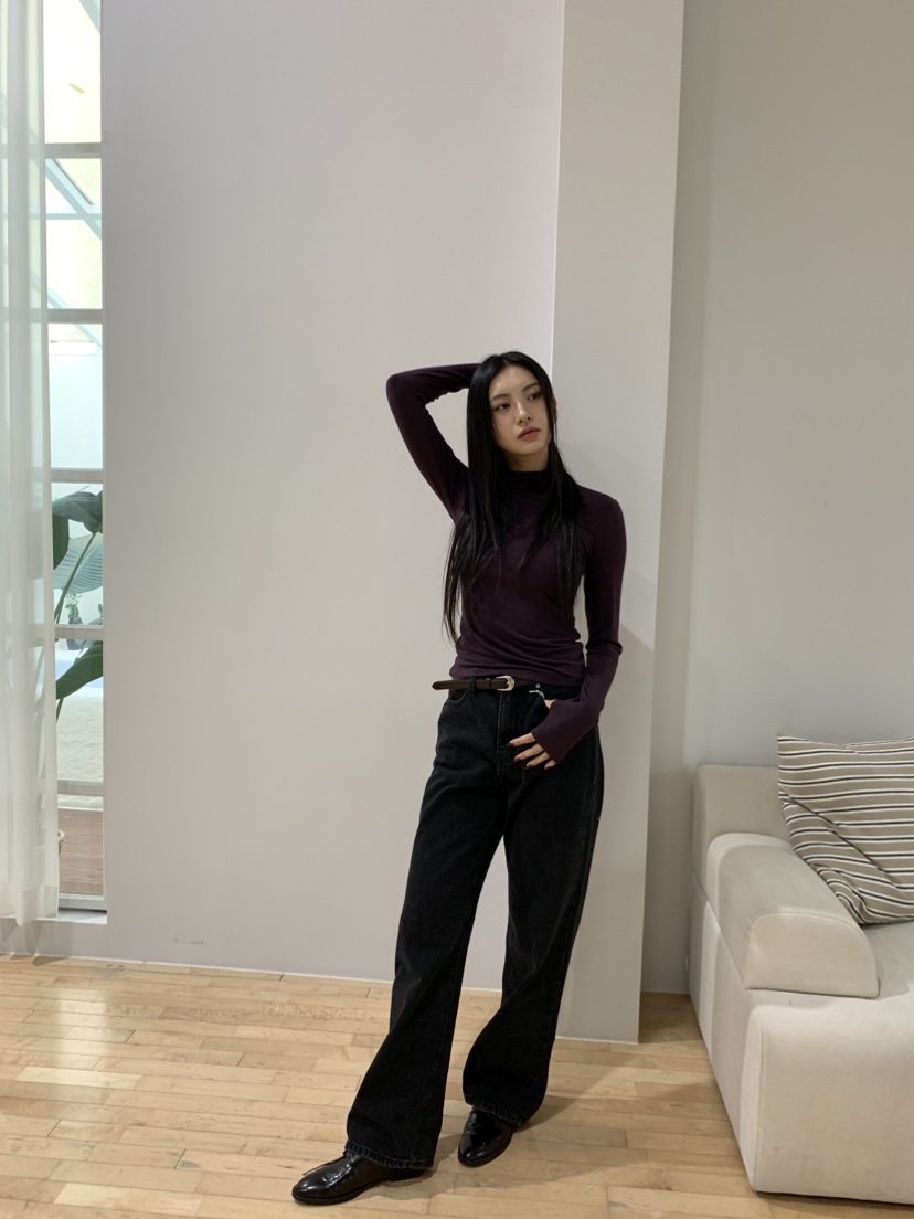 MURMUR東大門㊣實拍女士新款人氣熱賣休閑25秋冬推薦牛仔褲MURMUR牛仔褲