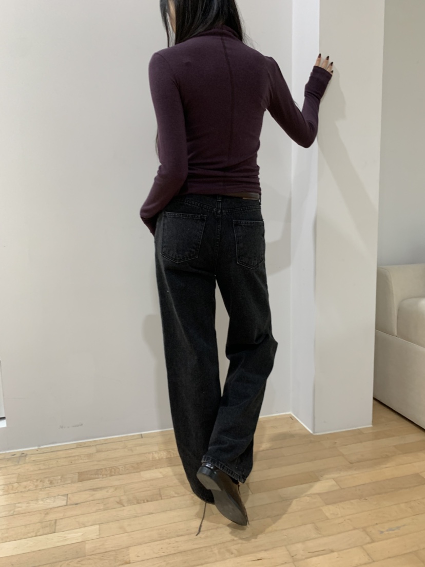 MURMUR東大門㊣實拍女士新款人氣熱賣休閑25秋冬推薦牛仔褲MURMUR牛仔褲