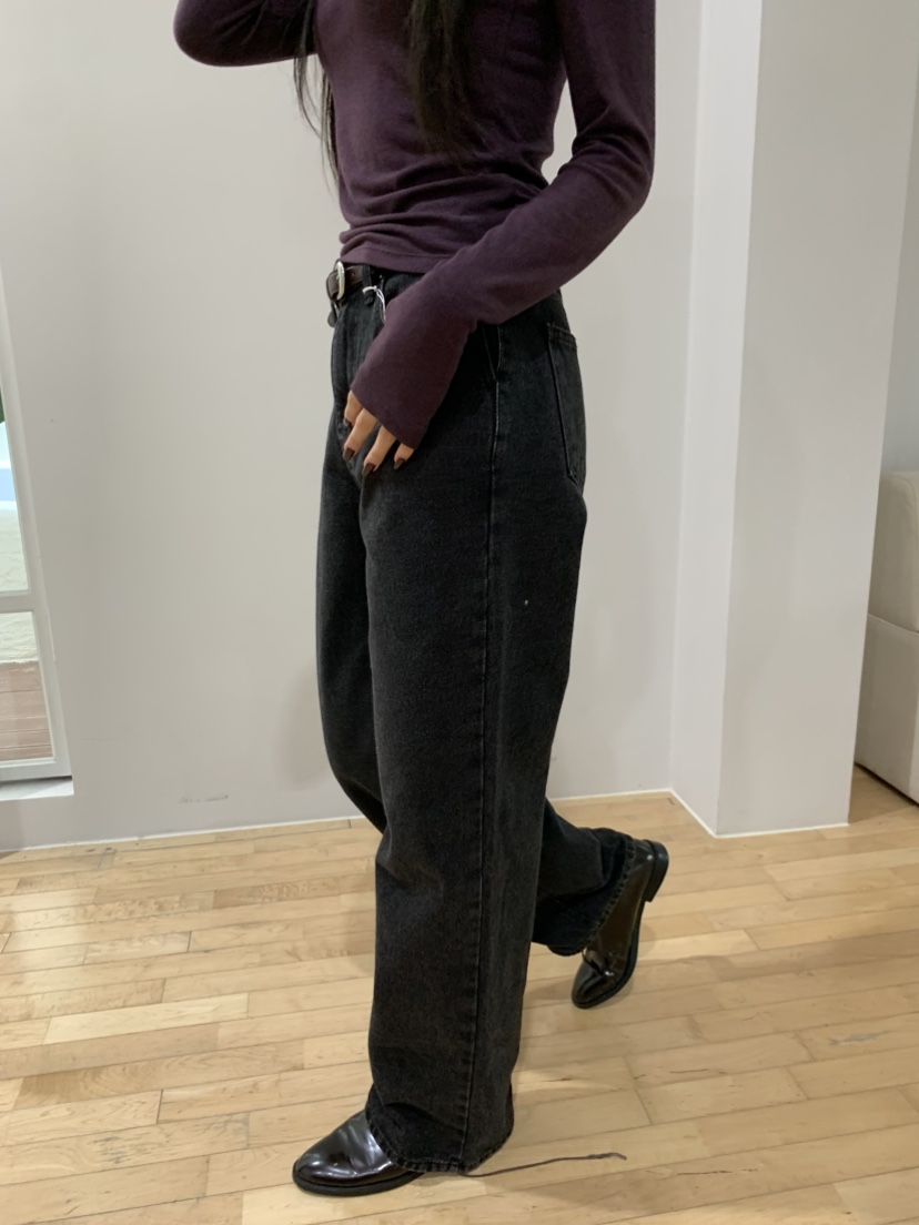 MURMUR東大門㊣實拍女士新款人氣熱賣休閑25秋冬推薦牛仔褲MURMUR牛仔褲