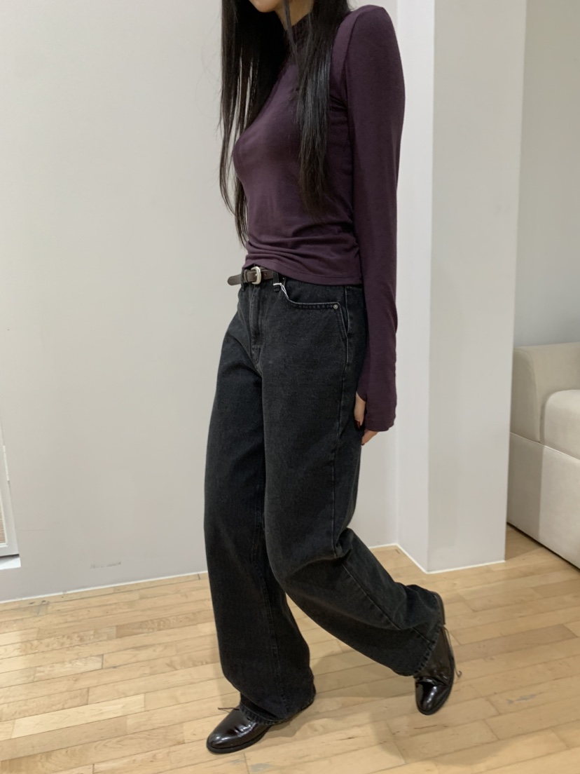 MURMUR東大門㊣實拍女士新款人氣熱賣休閑25秋冬推薦牛仔褲MURMUR牛仔褲