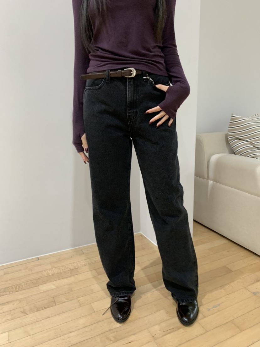 MURMUR東大門㊣實拍女士新款人氣熱賣休閑25秋冬推薦牛仔褲MURMUR牛仔褲