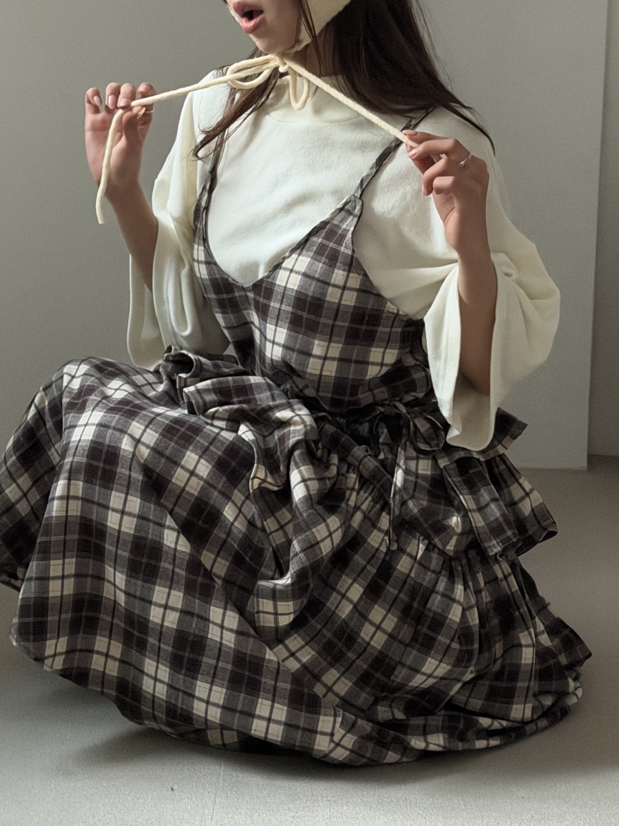 MAISONDEGLORY韓國代購㊣女裝新品熱賣推薦休閑連衣裙不含內搭MAISON DE GLORY連衣裙