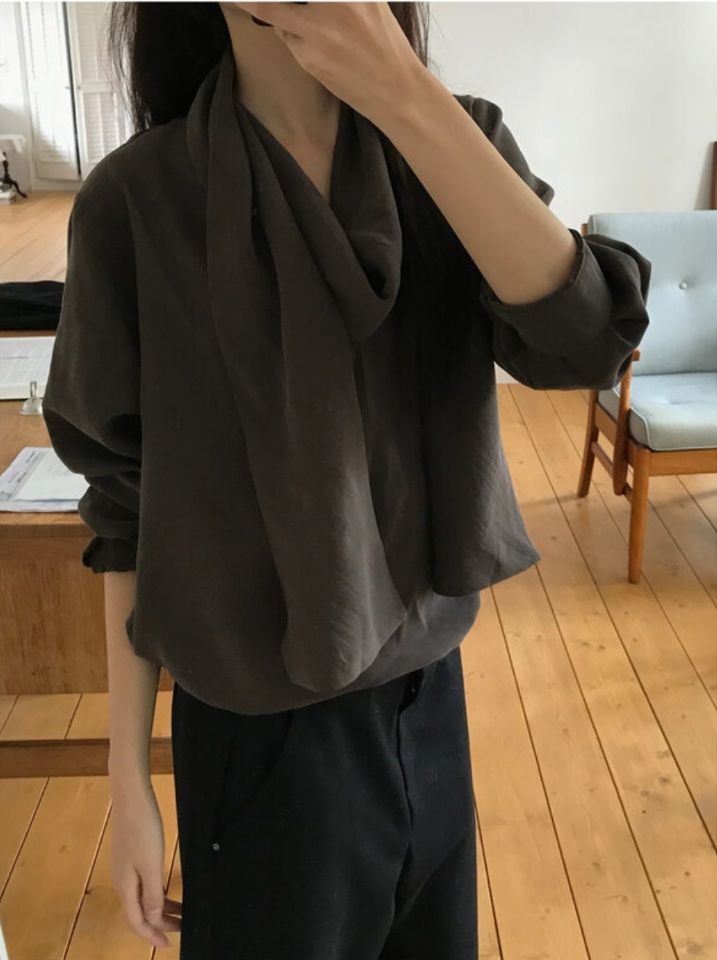 LIVE FOREVER韓國直郵㊣女士新品熱賣時尚推薦人氣襯衫蕾絲衫LIVE FOR_EVER襯衫/蕾絲衫