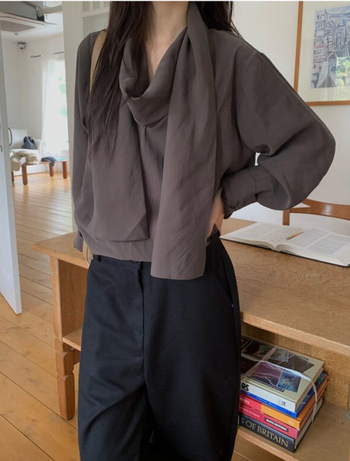 LIVE FOREVER韓國直郵㊣女士新品熱賣時尚推薦人氣襯衫蕾絲衫LIVE FOR_EVER襯衫/蕾絲衫