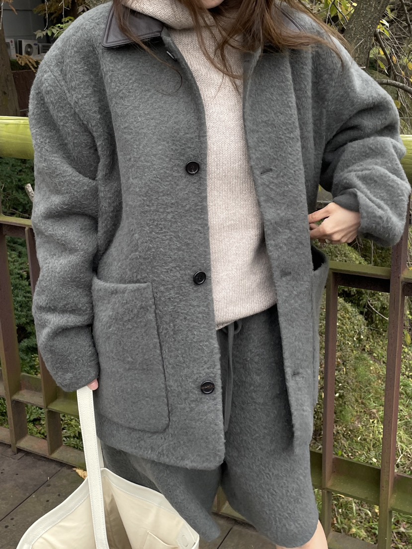 WATER/RIVER韓國直郵㊣女士新款熱賣推薦休閑時尚25秋冬夾克WATER/RIVER夾克