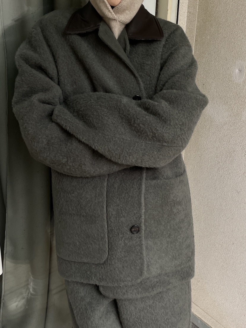 WATER/RIVER韓國直郵㊣女士新款熱賣推薦休閑時尚25秋冬夾克WATER/RIVER夾克