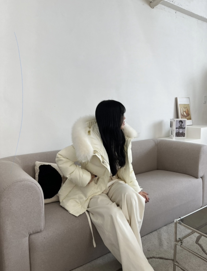 LEMATIN東大門㊣直郵女裝新款熱賣推薦25秋冬短款羽絨服腰帶LEMATIN短款羽絨服