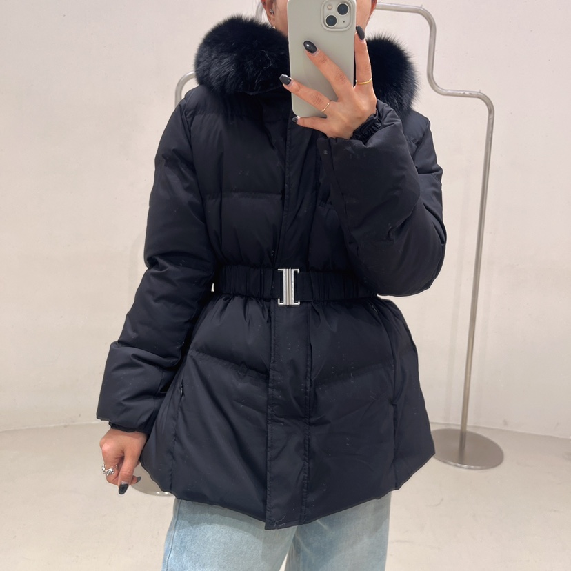 LEMATIN東大門㊣直郵女裝新款熱賣推薦25秋冬短款羽絨服腰帶LEMATIN短款羽絨服