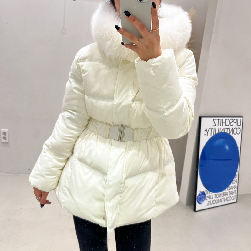 LEMATIN東大門㊣直郵女裝新款熱賣推薦25秋冬短款羽絨服腰帶LEMATIN短款羽絨服