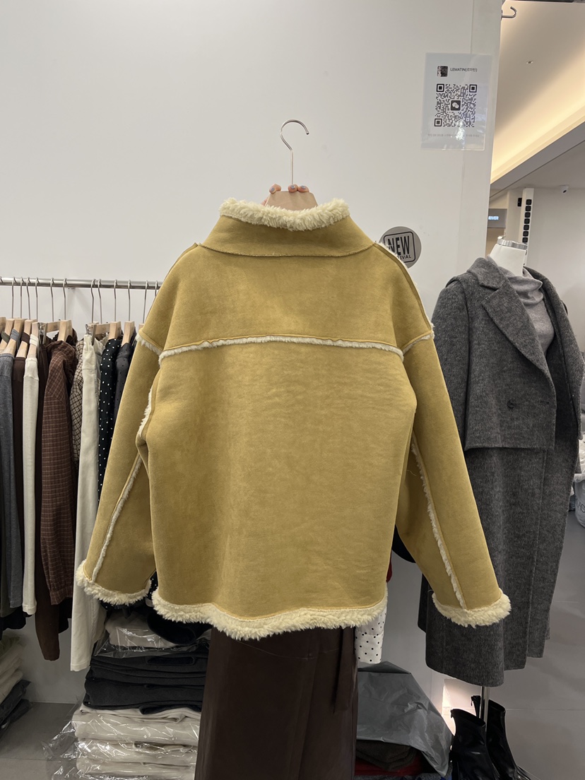 LEMATIN韓國直郵㊣女裝新品時尚推薦25秋冬休閑職業夾克雙面LEMATIN夾克