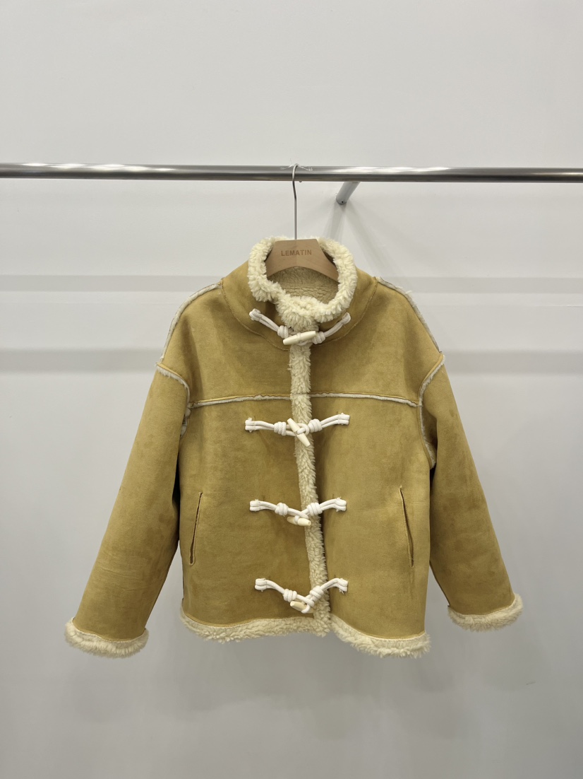 LEMATIN韓國直郵㊣女裝新品時尚推薦25秋冬休閑職業夾克雙面LEMATIN夾克圖色1