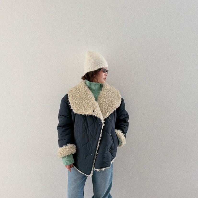 OLI SEOUL韓國代購㊣女裝新款人氣熱賣職業推薦時尚25秋冬夾克OLI SEOUL夾克