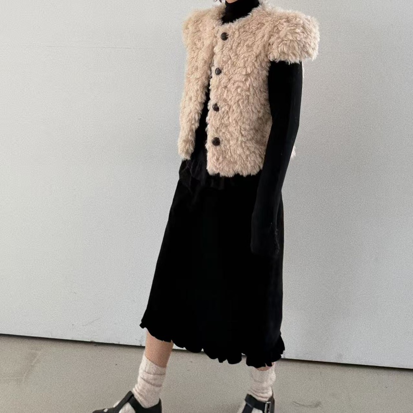 OLI SEOUL韓國直郵㊣女裝新款25秋冬職業人氣熱賣夾克抓絨OLI SEOUL夾克