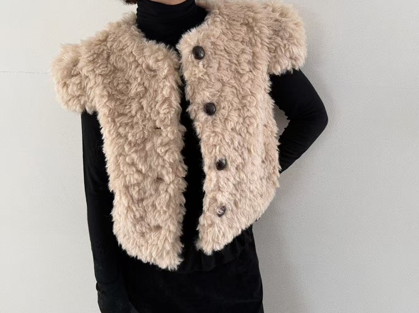 OLI SEOUL韓國直郵㊣女裝新款25秋冬職業人氣熱賣夾克抓絨OLI SEOUL夾克