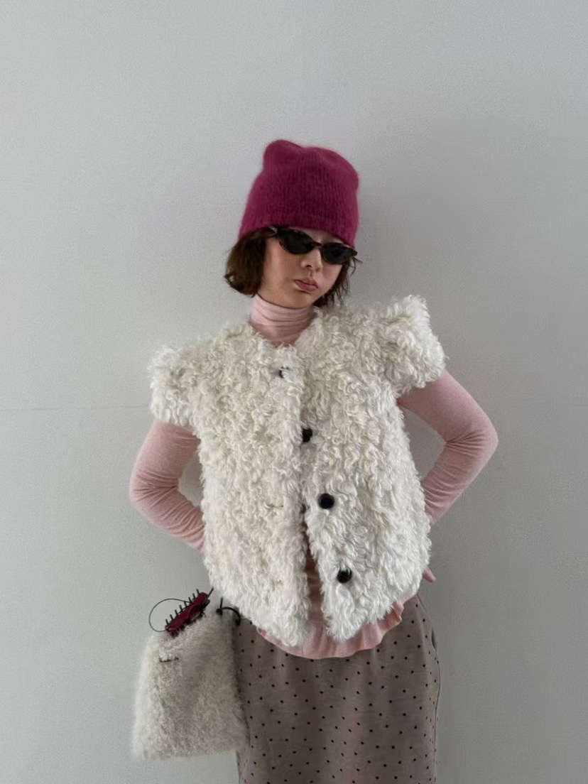 OLI SEOUL韓國直郵㊣女裝新款25秋冬職業人氣熱賣夾克抓絨OLI SEOUL夾克