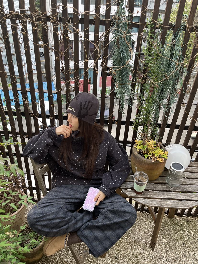 LEMATIN東大門㊣實拍女士新款推薦時尚休閑25秋冬休閑褲格子LEMATIN休閑褲