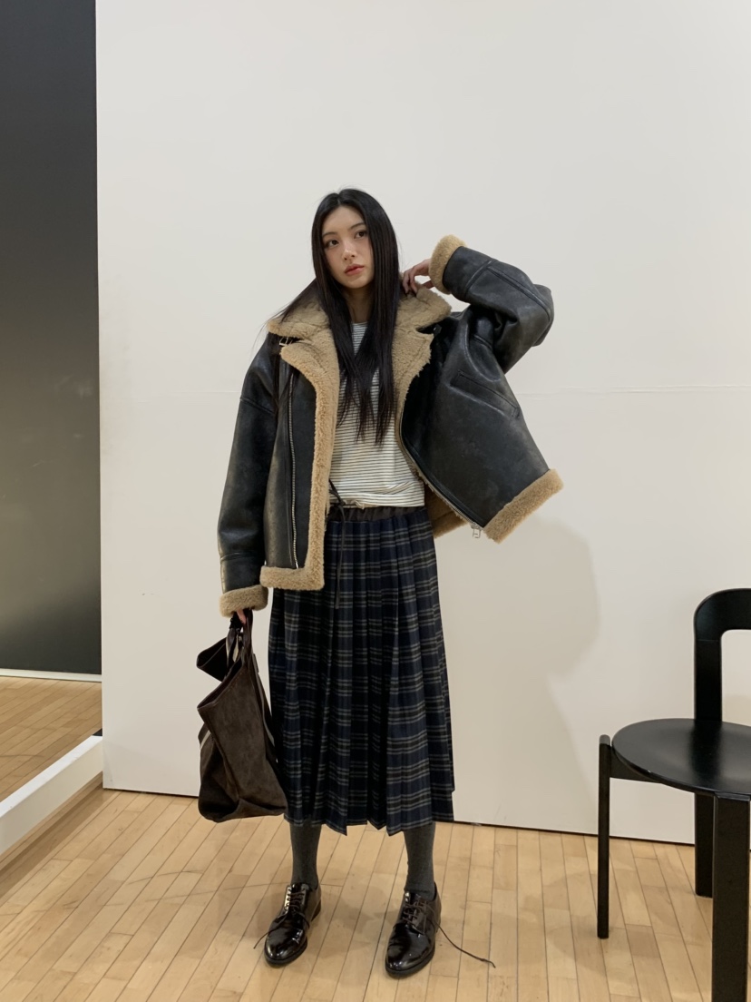 MURMUR韓國代購㊣女裝新品職業熱賣休閑人氣25秋冬時尚夾克MURMUR夾克