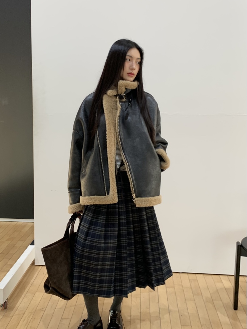 MURMUR韓國代購㊣女裝新品職業熱賣休閑人氣25秋冬時尚夾克MURMUR夾克