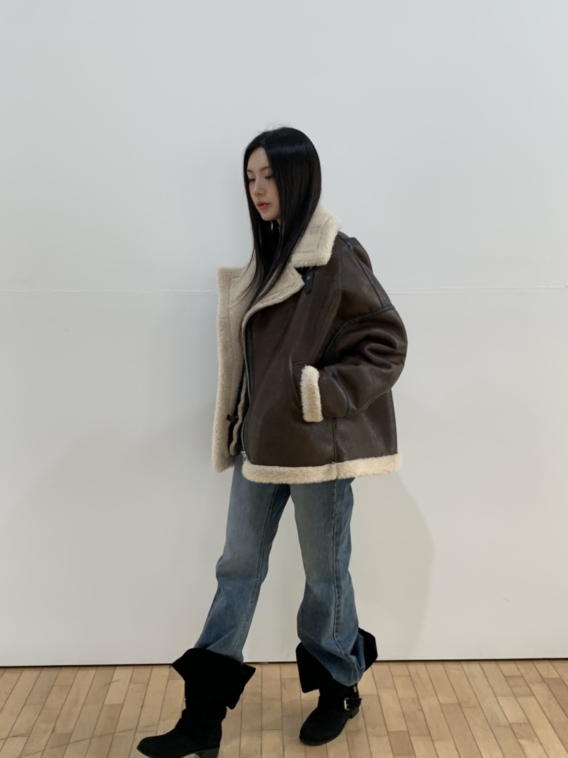 MURMUR韓國代購㊣女裝新品職業熱賣休閑人氣25秋冬時尚夾克MURMUR夾克