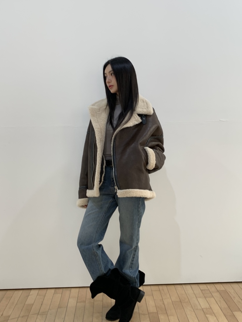 MURMUR韓國代購㊣女裝新品職業熱賣休閑人氣25秋冬時尚夾克MURMUR夾克