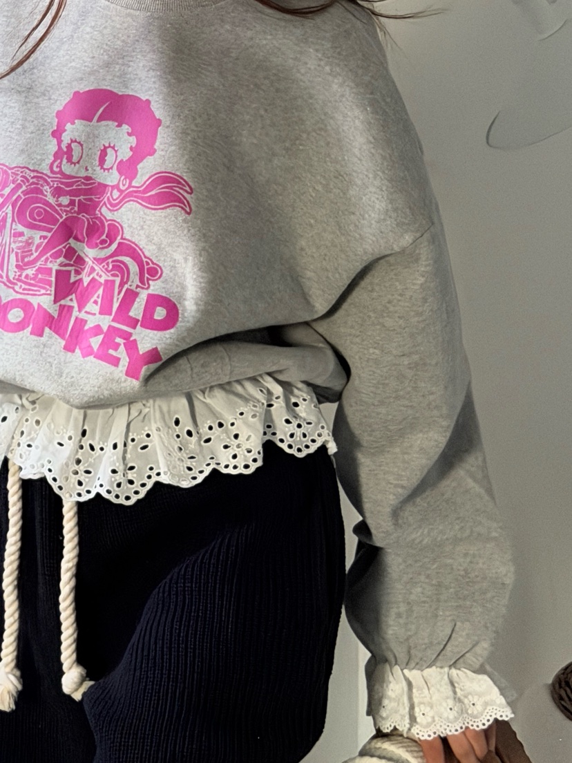 MAISONDEGLORY東大門㊣實拍女裝新款時尚人氣職業熱賣推薦衛衣MAISON DE GLORY衛衣