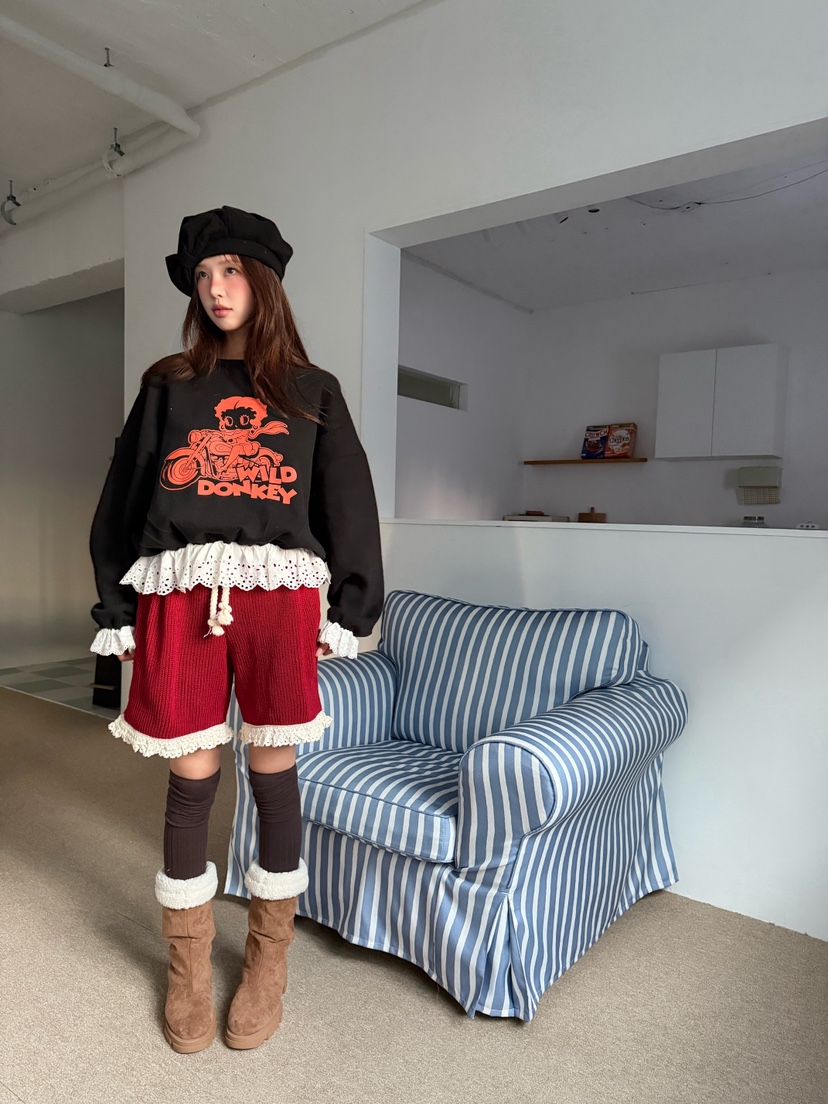 MAISONDEGLORY東大門㊣實拍女裝新款時尚人氣職業熱賣推薦衛衣MAISON DE GLORY衛衣