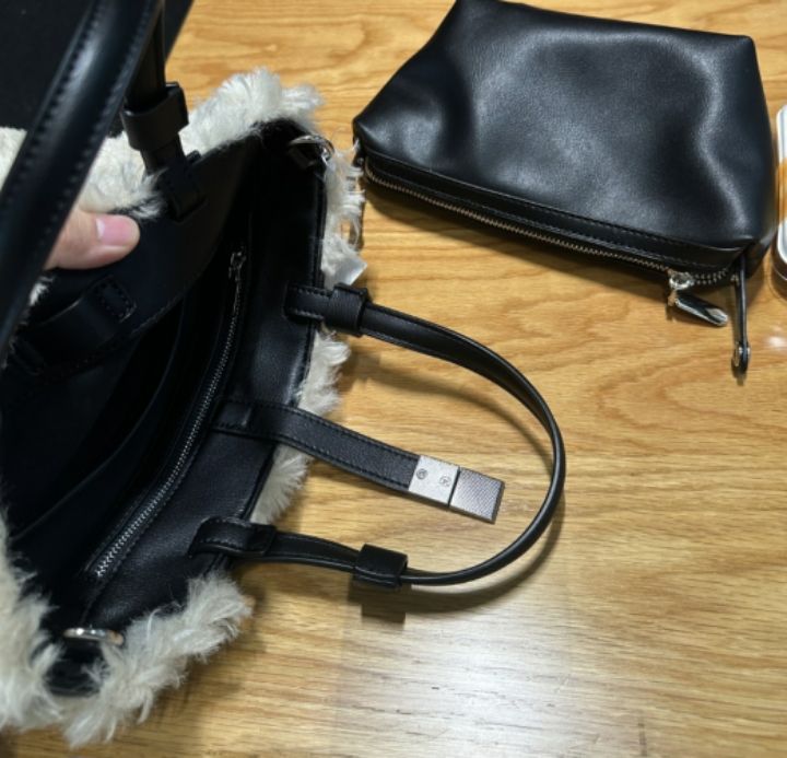 TROUVAILLE東大門㊣代購女裝新品推薦25秋冬熱賣手拿包腋下包TROUVAILLE手拿包/腋下包