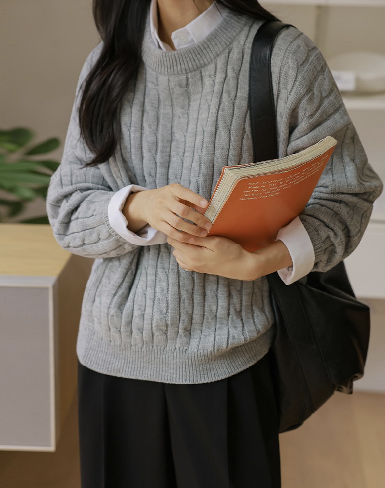 BLACK NOTE東大門㊣直郵女裝新款熱賣休閑人氣25秋冬職業毛衣BLACK NOTE毛衣