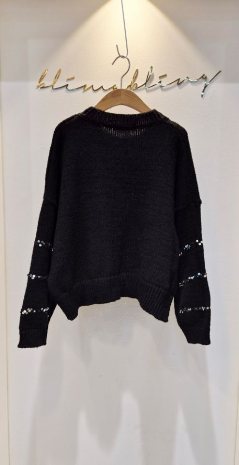 BLING BLING-S韓國代購㊣女士新品人氣休閑職業時尚針織衫BLING BLING-S針織衫