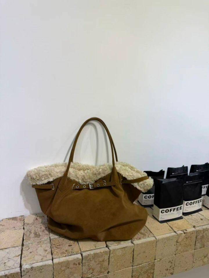 TROUVAILLE韓國代購㊣女裝新款時尚職業推薦熱賣單肩斜跨包TROUVAILLE單肩/斜跨包圖色1