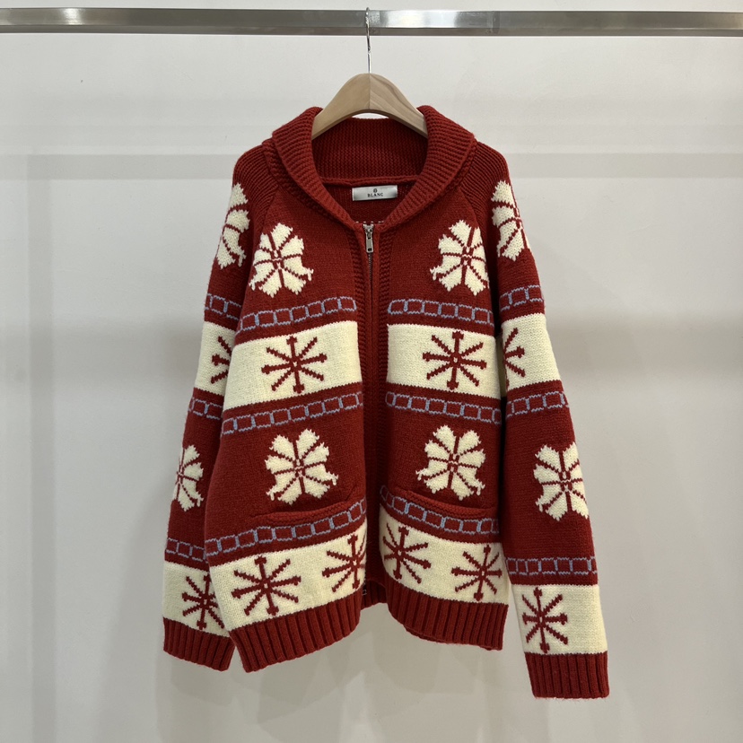 BLANC-A韓國代購㊣女裝新款休閑人氣25秋冬時尚職業針織衫BLANC-A針織衫圖色1