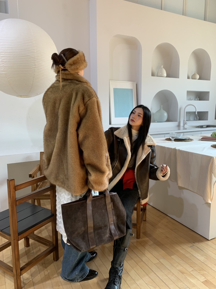 MURMUR東大門㊣代購女裝新品人氣熱賣推薦時尚25秋冬短款大衣MURMUR短款大衣