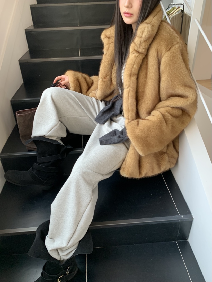 MURMUR東大門㊣代購女裝新品人氣熱賣推薦時尚25秋冬短款大衣MURMUR短款大衣