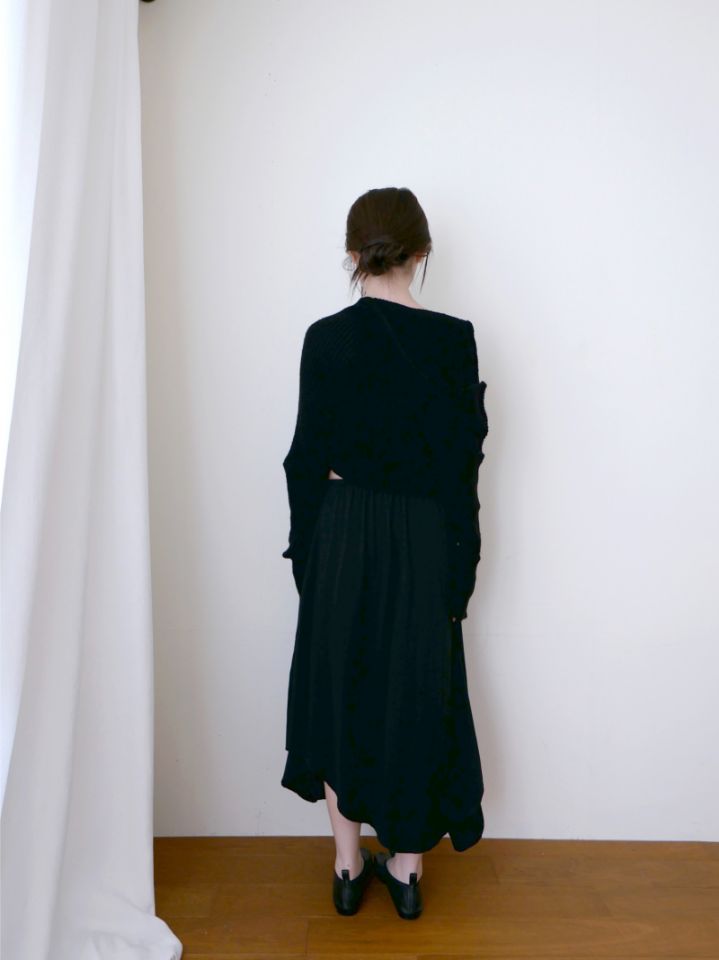 LIVE FOREVER東大門㊣實拍女士新品熱賣25秋冬時尚人氣長裙LIVE FOR_EVER長裙