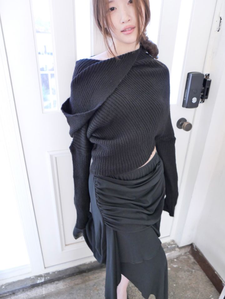 LIVE FOREVER東大門㊣實拍女士新品熱賣25秋冬時尚人氣長裙LIVE FOR_EVER長裙