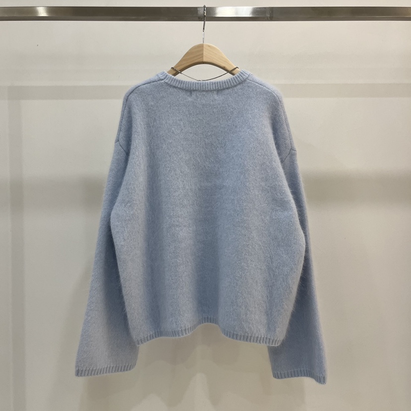 BLANC-A東大門㊣直郵女裝新品休閑25秋冬推薦針織衫羊駝毛BLANC-A針織衫