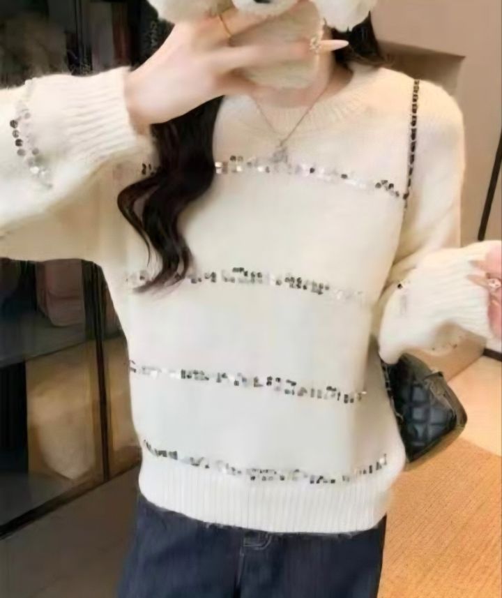 RICO東大門㊣代購女裝新款人氣職業休閑25秋冬推薦熱賣針織衫bling bling/RICO針織衫