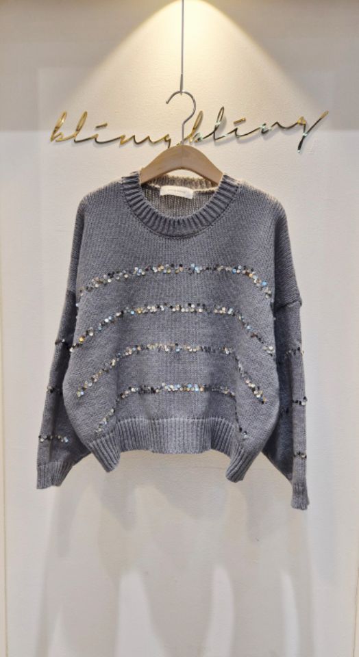RICO東大門㊣代購女裝新款人氣職業休閑25秋冬推薦熱賣針織衫bling bling/RICO針織衫圖色2