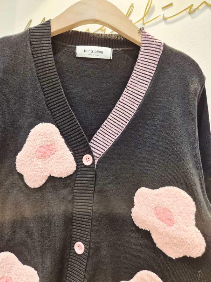 BLING BLING-S東大門㊣實拍女士新款推薦25秋冬針織衫開衫BLING BLING-S針織衫