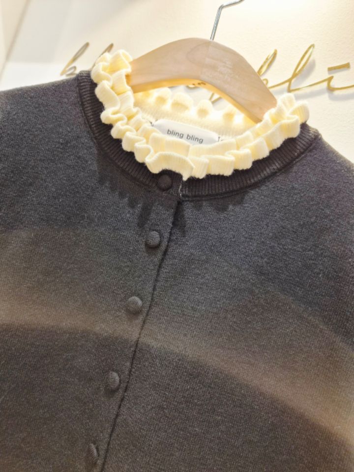 RICO東大門㊣代購女士新款推薦25秋冬人氣職業熱賣時尚針織衫bling bling/RICO針織衫