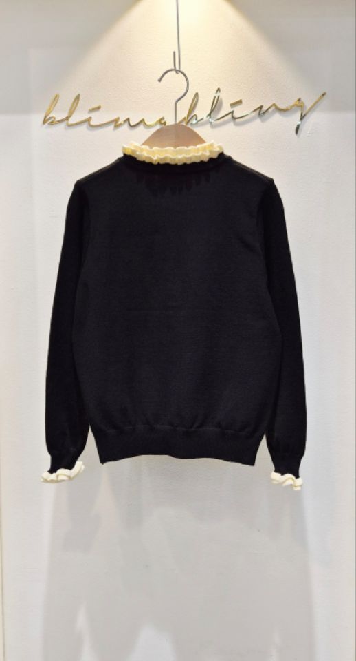 RICO東大門㊣代購女士新款推薦25秋冬人氣職業熱賣時尚針織衫bling bling/RICO針織衫