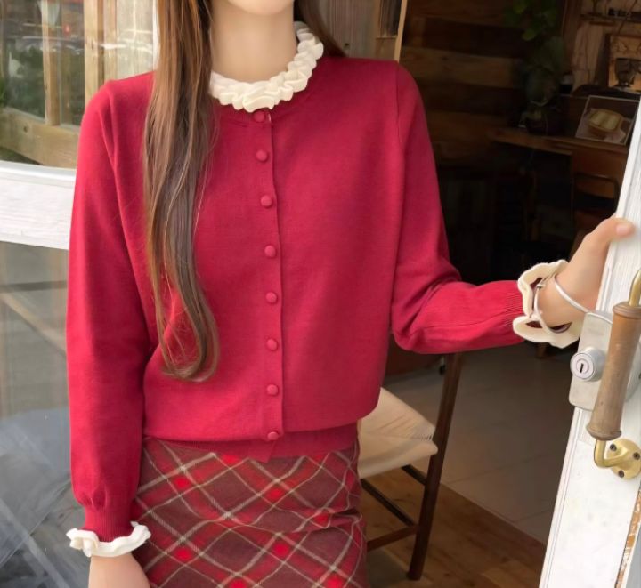 RICO東大門㊣代購女士新款推薦25秋冬人氣職業熱賣時尚針織衫bling bling/RICO針織衫