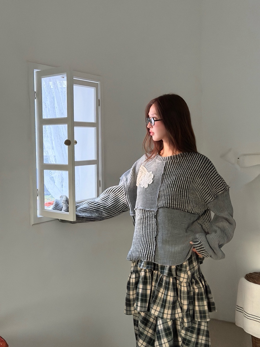 MAISONDEGLORY東大門㊣直郵女裝新品人氣時尚25秋冬熱賣毛衣MAISON DE GLORY毛衣