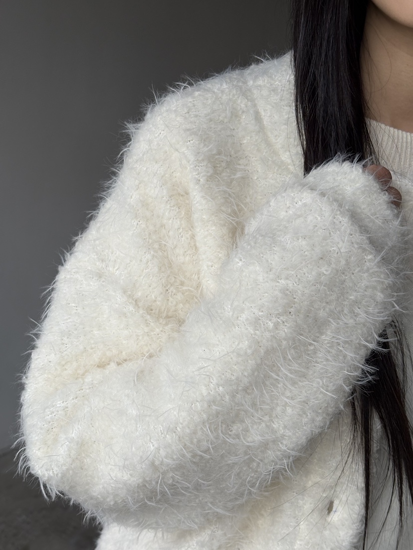 Verbena東大門㊣實拍女士新品25秋冬職業時尚休閑人氣針織衫Verbena針織衫