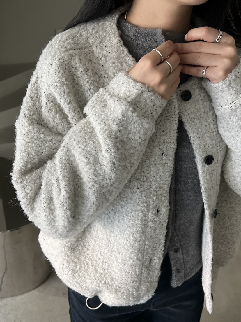 Verbena東大門㊣實拍女士新品25秋冬職業時尚休閑人氣針織衫Verbena針織衫